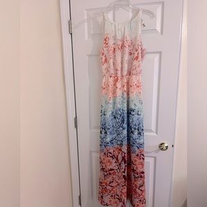 H&M Beautiful Multi-tone Maxi Dress. Size M.